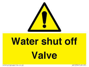 Water shut off Valve